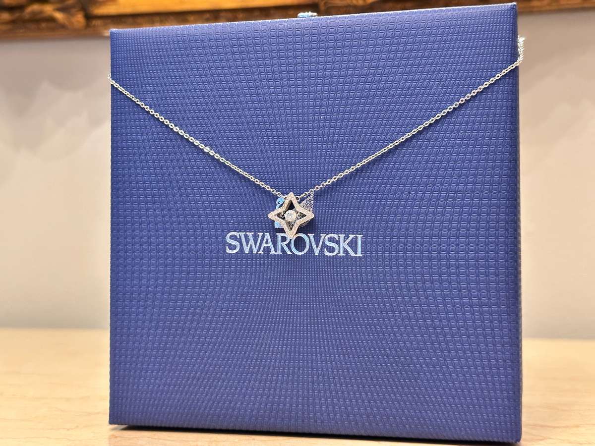 Swarovski Dangling Statement Necklace