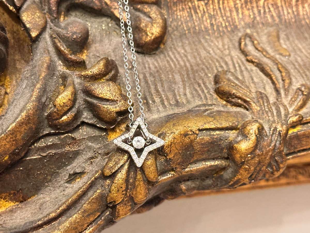 Swarovski Dangling Statement Necklace