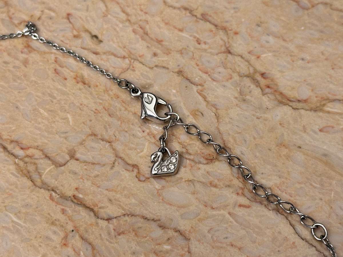 Swarovski Iconic Swan Statement Necklace