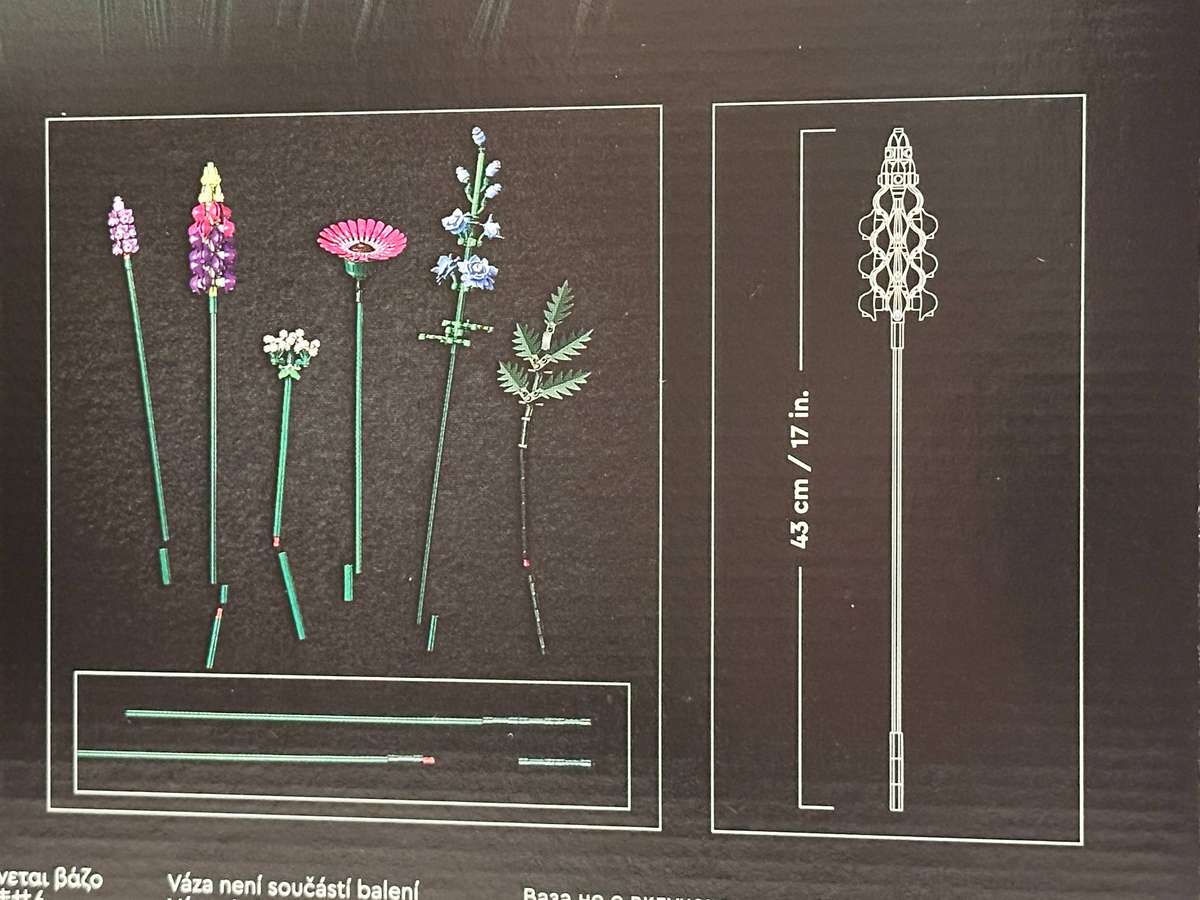 LEGO Icons Botanicals Set with Original Box