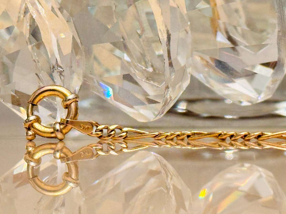 Vintage Italian 9ct Gold Signoretti Statement Bracelet