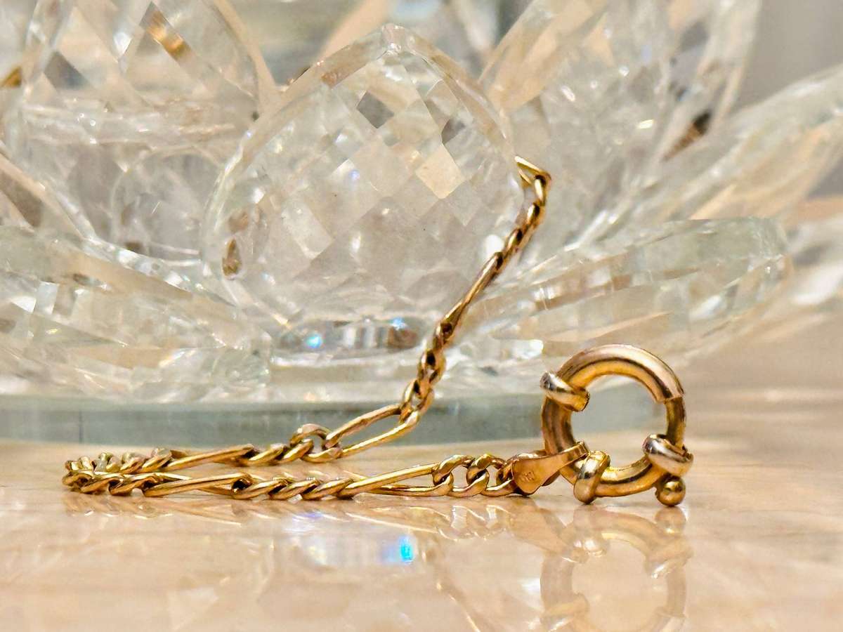 Vintage Italian 9ct Gold Signoretti Statement Bracelet