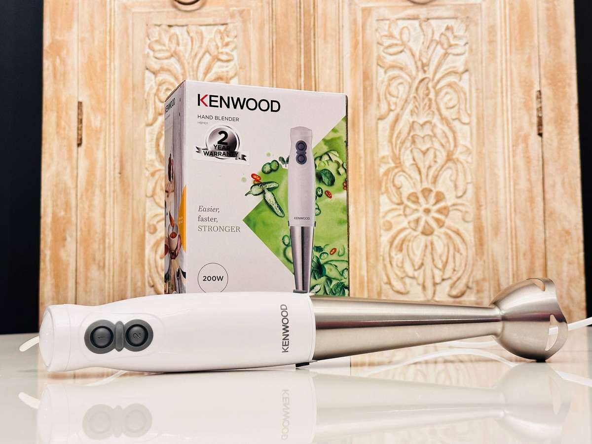 Kenwood Stainless Steel Electric Hand Blender with Original Box
