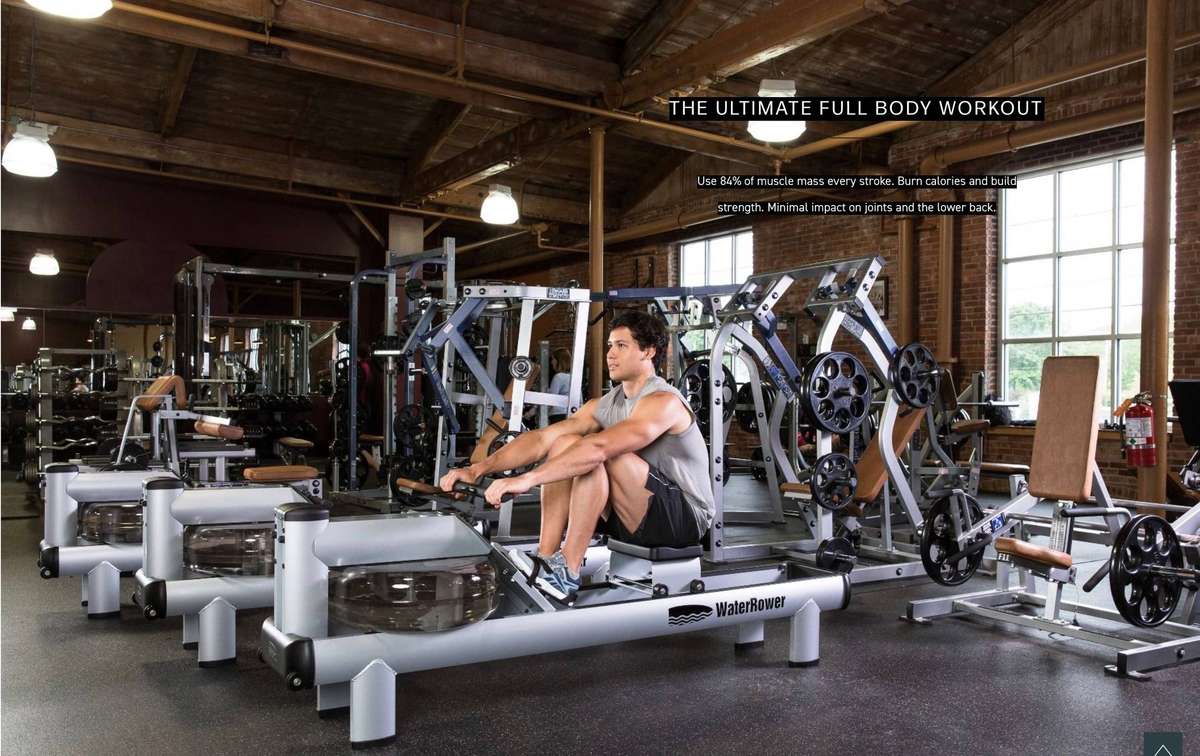 Waterrower M1 High Rise Professional Rowing Machine
