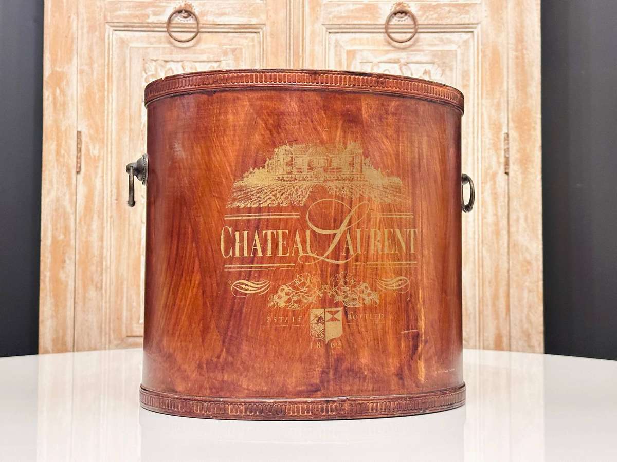 Vintage Large Wooden Chateau Laurent Statement Piece