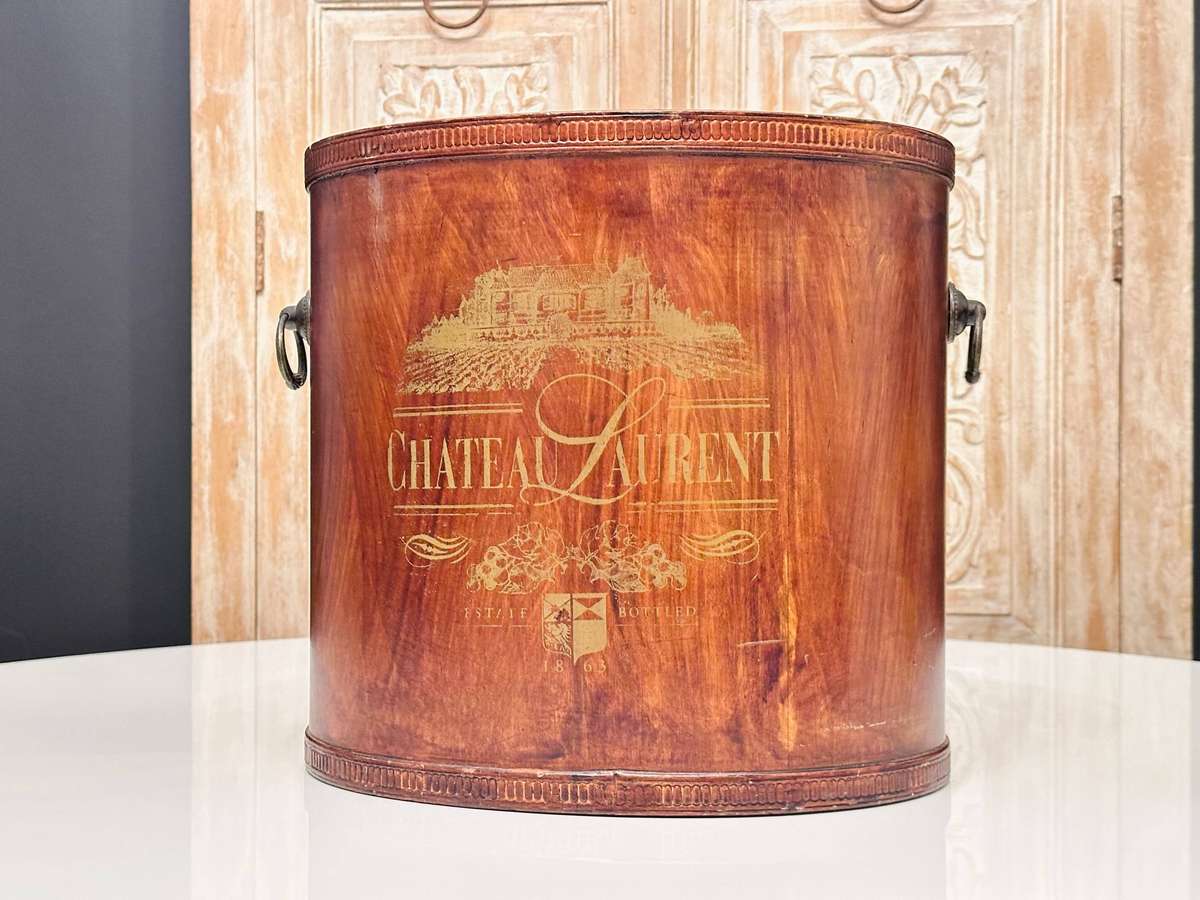 Vintage Large Wooden Chateau Laurent Statement Piece