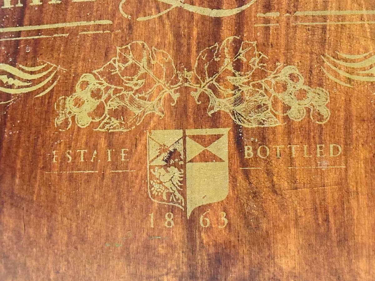 Vintage Large Wooden Chateau Laurent Statement Piece