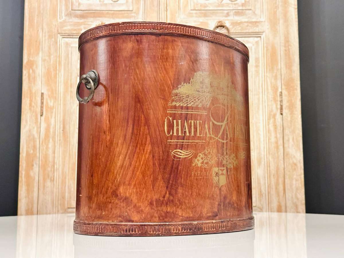 Vintage Large Wooden Chateau Laurent Statement Piece