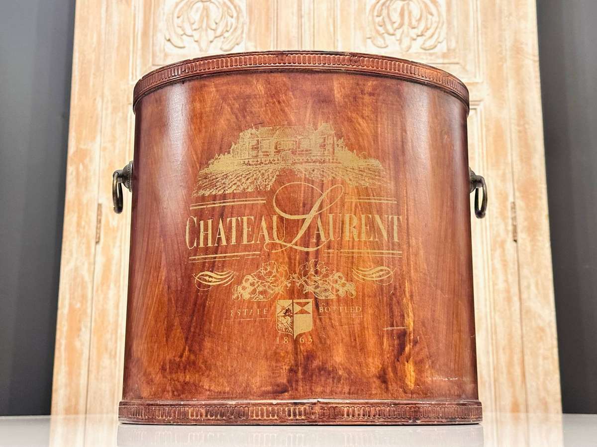 Vintage Large Wooden Chateau Laurent Statement Piece
