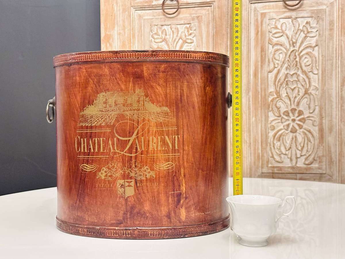 Vintage Large Wooden Chateau Laurent Statement Piece