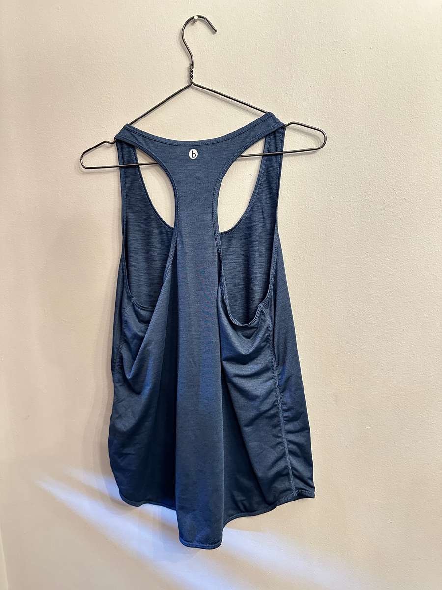 LADIES FITNESS BLUE TANK TOP WITH USN SHAKER COMBO SET