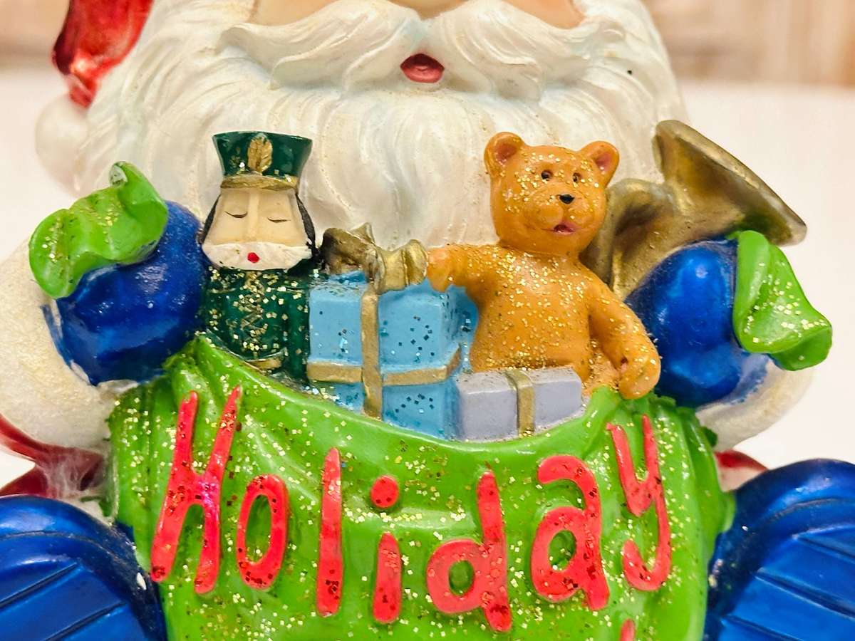 Noel Exclusive Collection Vintage Santa Money Box