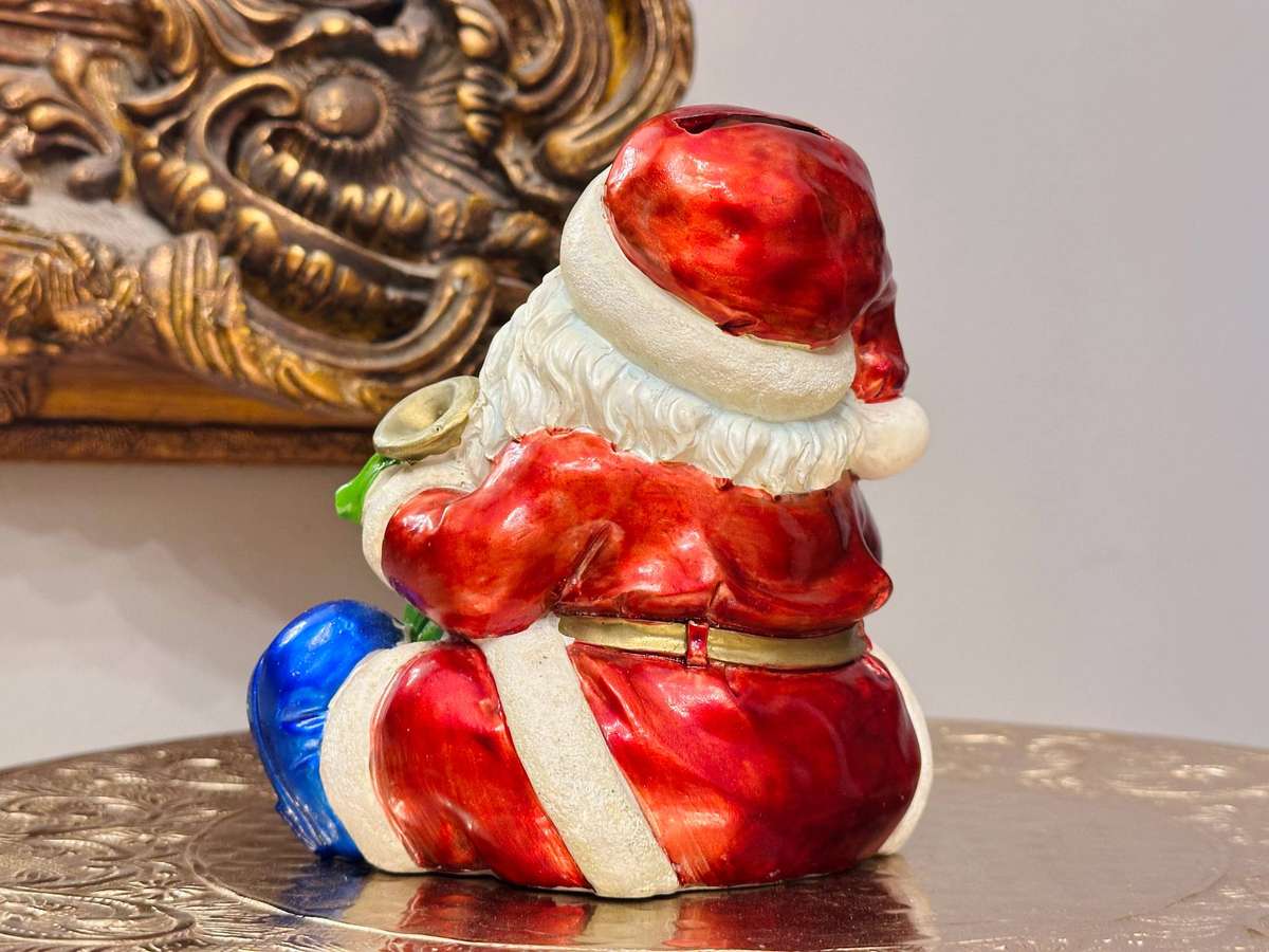 Noel Exclusive Collection Vintage Santa Money Box