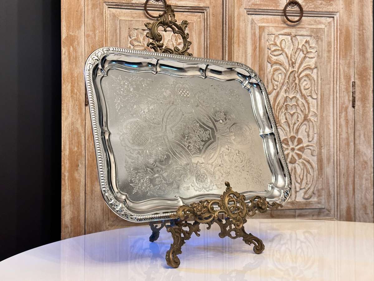 Exquisite Large Vintage Tray