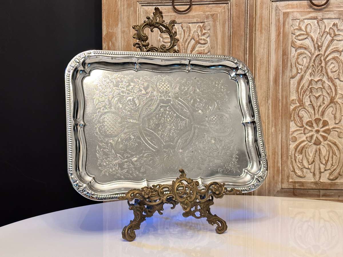 Exquisite Large Vintage Tray