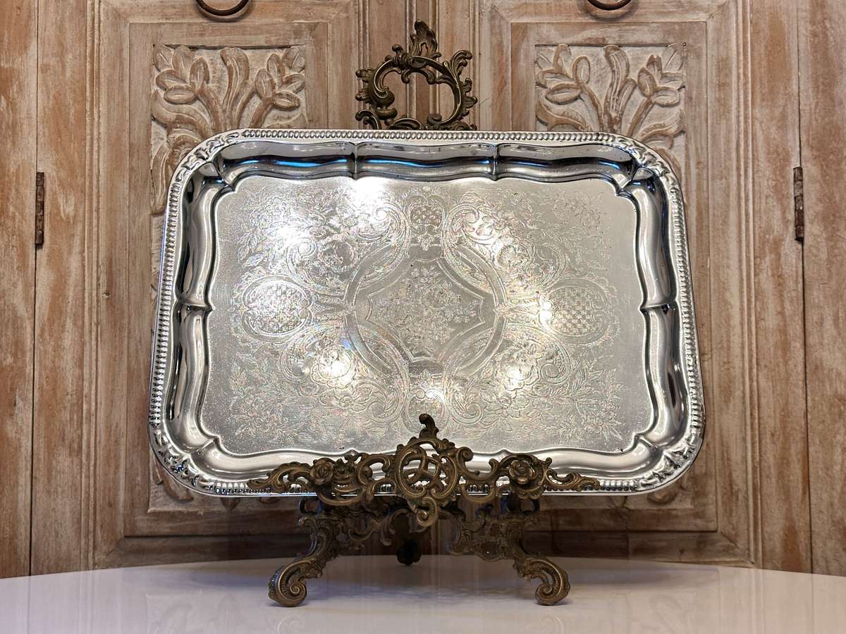 Exquisite Large Vintage Tray