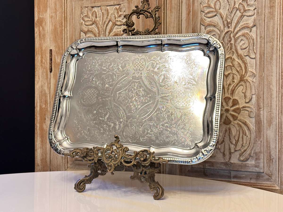 Exquisite Large Vintage Tray
