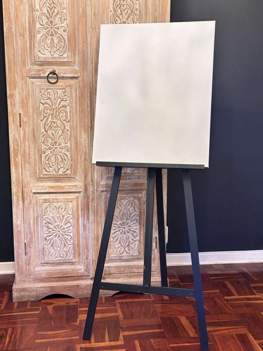 ART Selection Lot With Floor Standing Easel