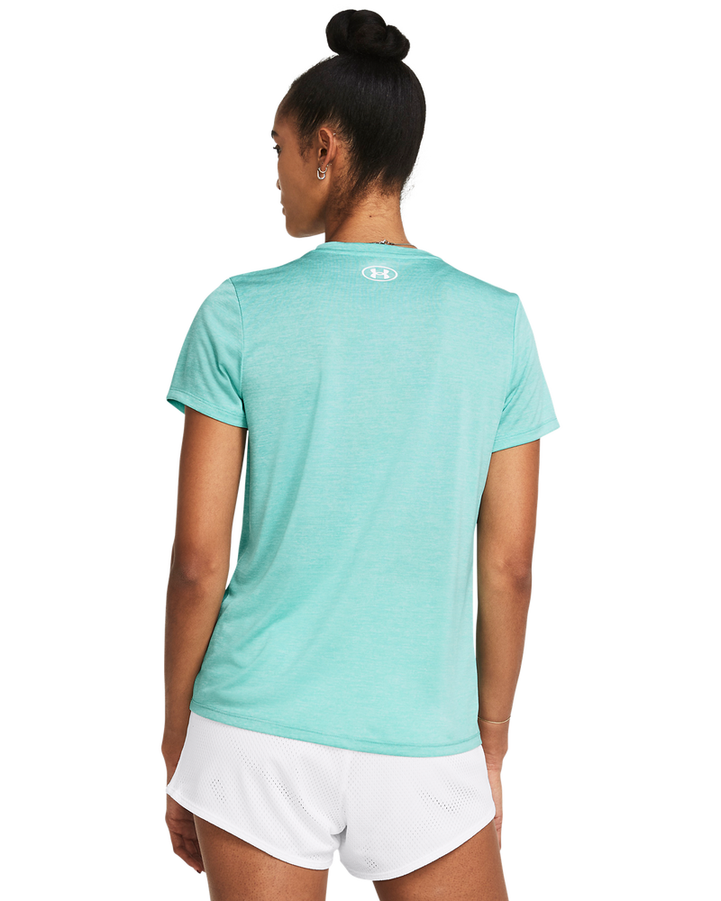 UNDER ARMOUR WOMENS UA TECH TWIST V NECK SHIRT