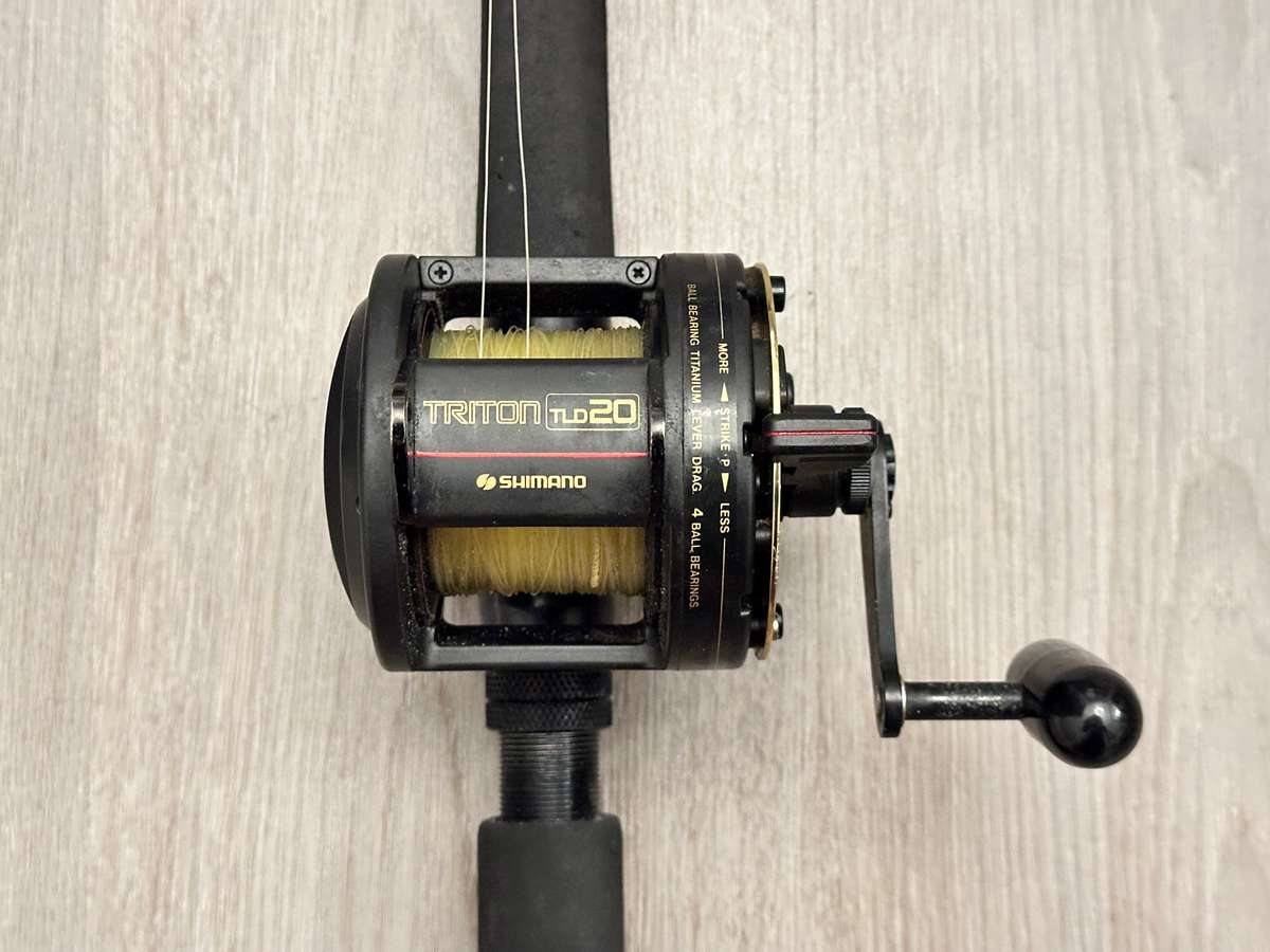 THE BEST IN FISHING - SHIMANO TLD20 REEL WITH DAIWA POWERLIFT ROD