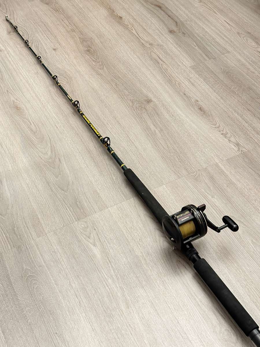 THE BEST IN FISHING - SHIMANO TLD20 REEL WITH DAIWA POWERLIFT ROD