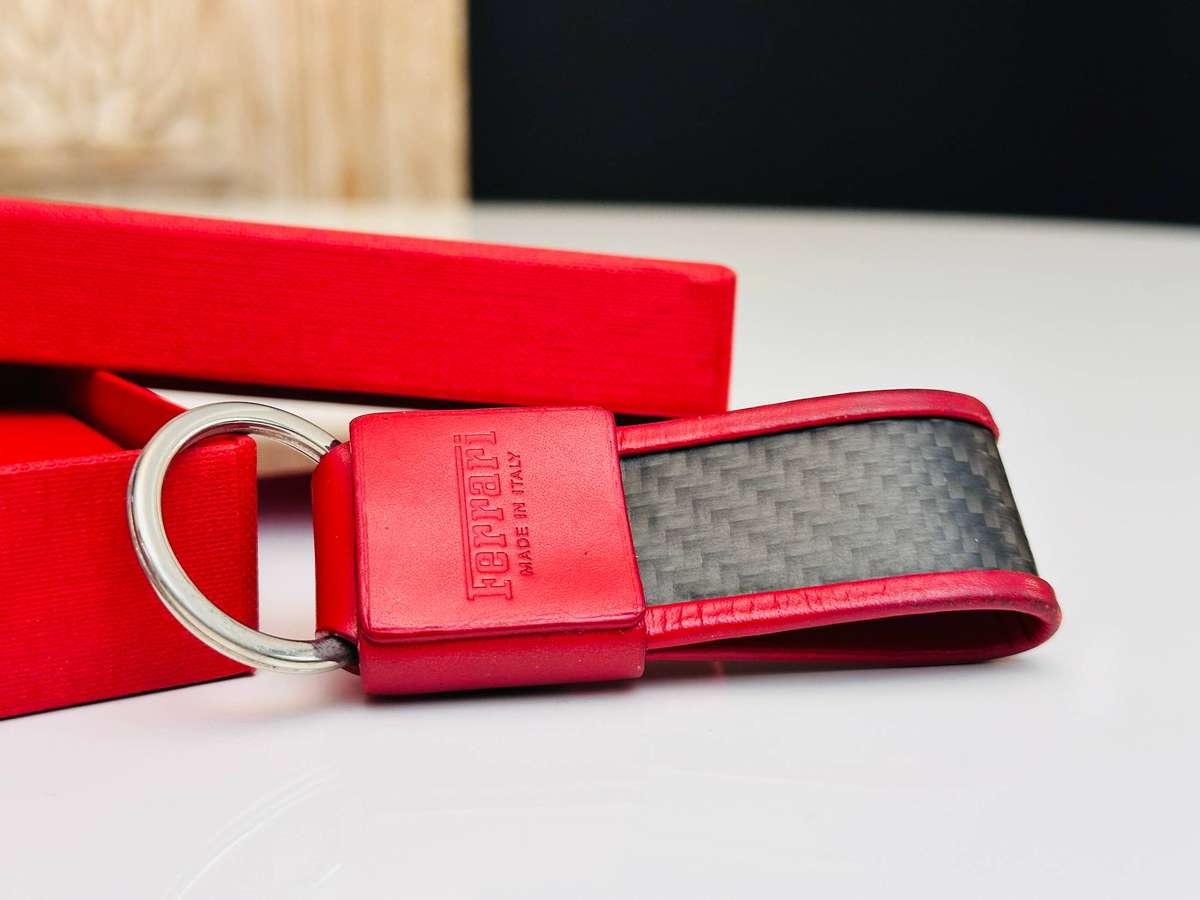 FERRARI Official Genuine Leather F12 Berlinetta Collectable - in Original Box