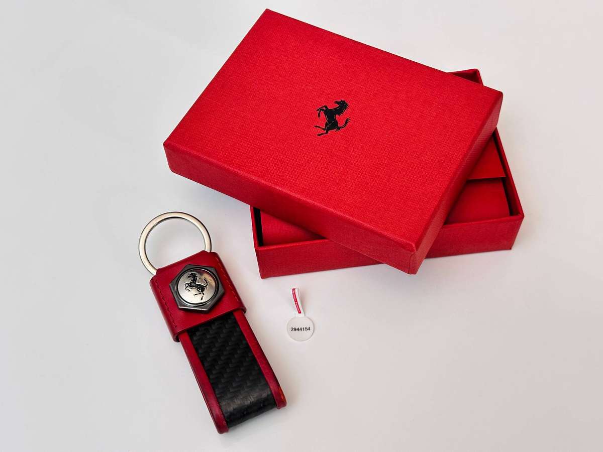 FERRARI Official Genuine Leather F12 Berlinetta Collectable - in Original Box