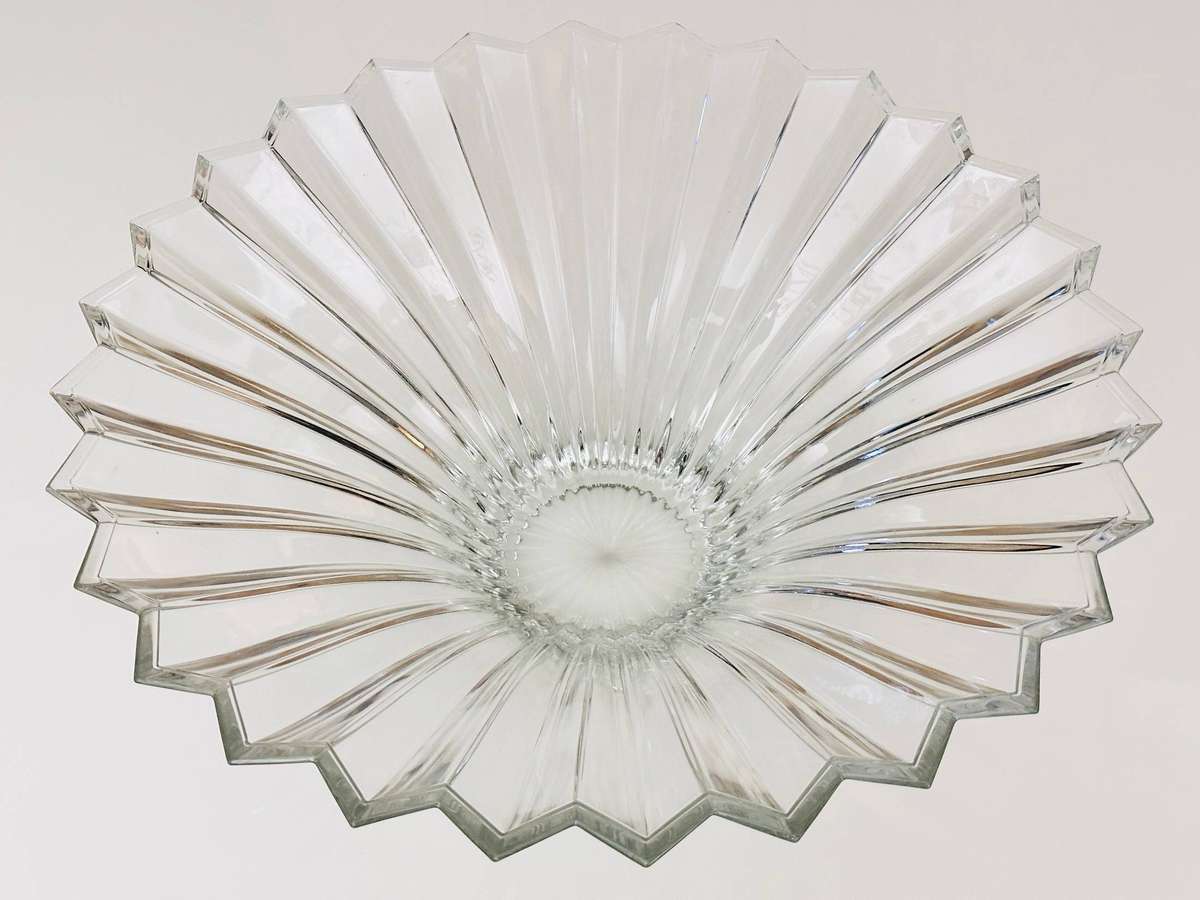 Large Bohemia Lead Crystal Signature Statement Piece