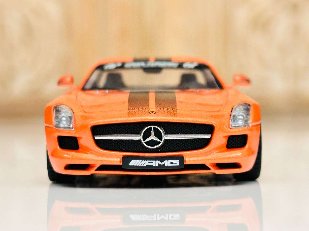 Schuco Mercedes SLS AMG Gran Turismo Signature Edition in Original Display Case
