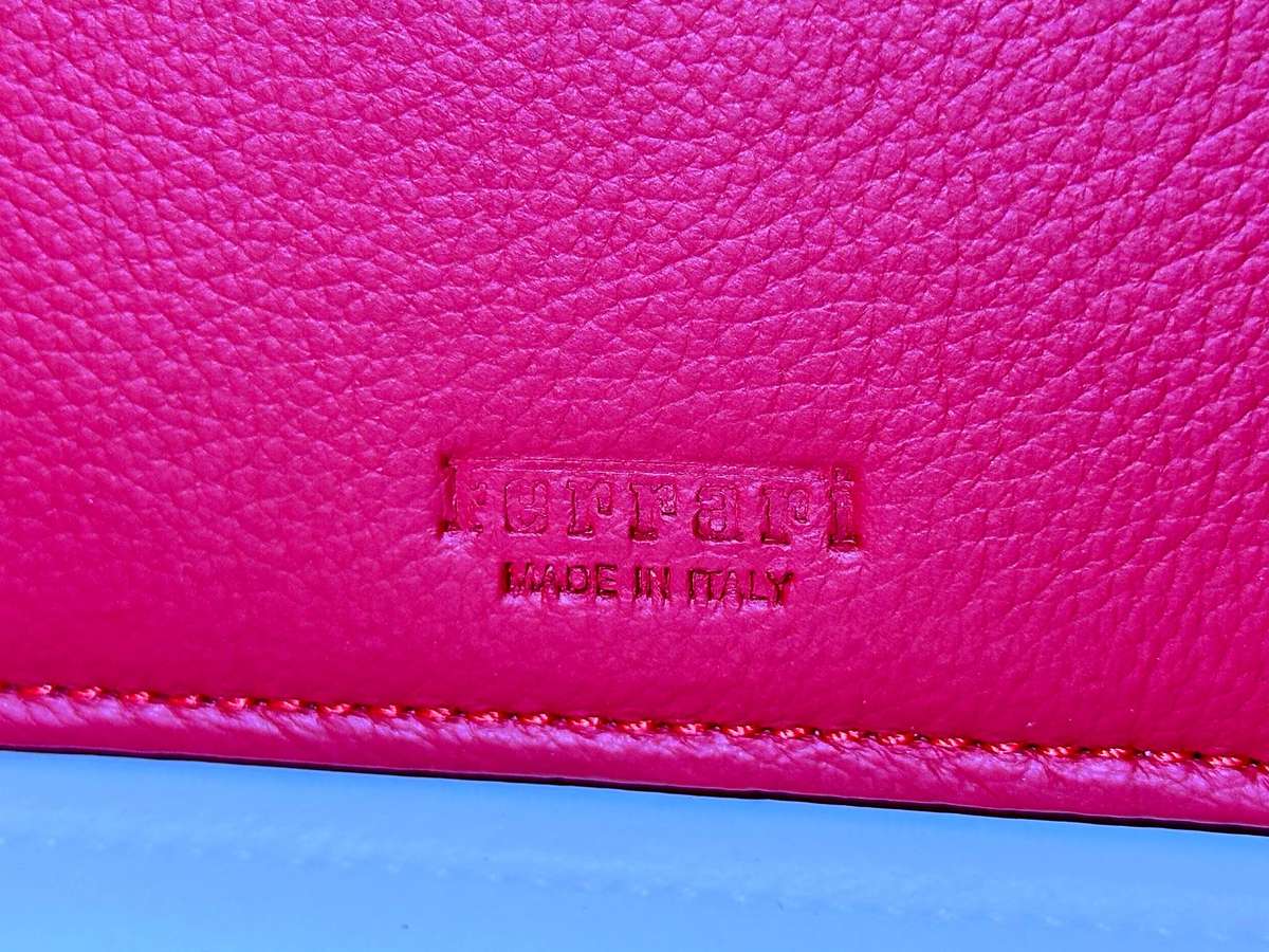 Ferrari A4 Poltrona Frau Leather Folder with Original Box