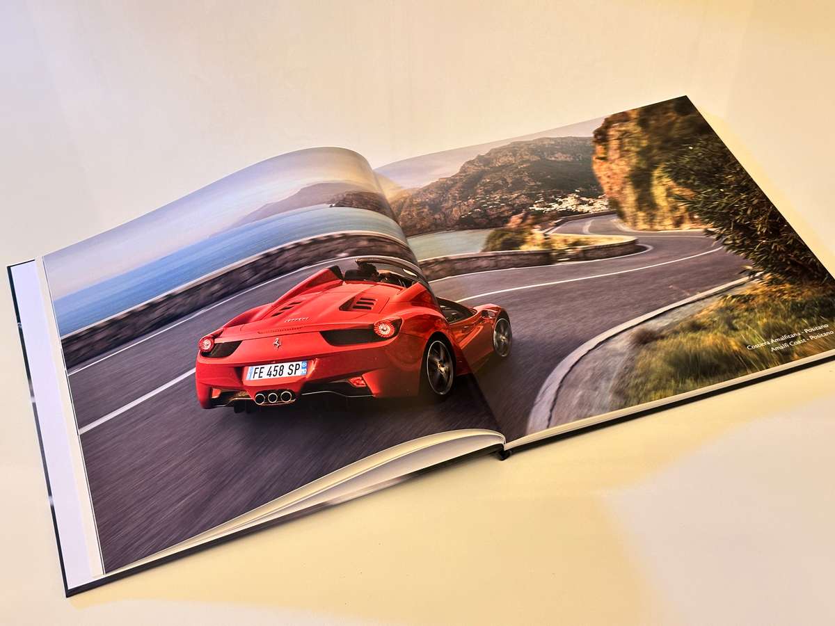 Official FERRARI 458 Spider Collectable book - Sealed