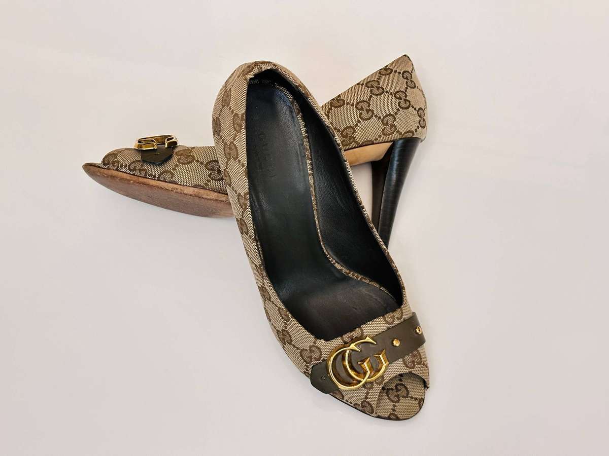 Gucci Iconic Signature Monogram Ladies Shoes