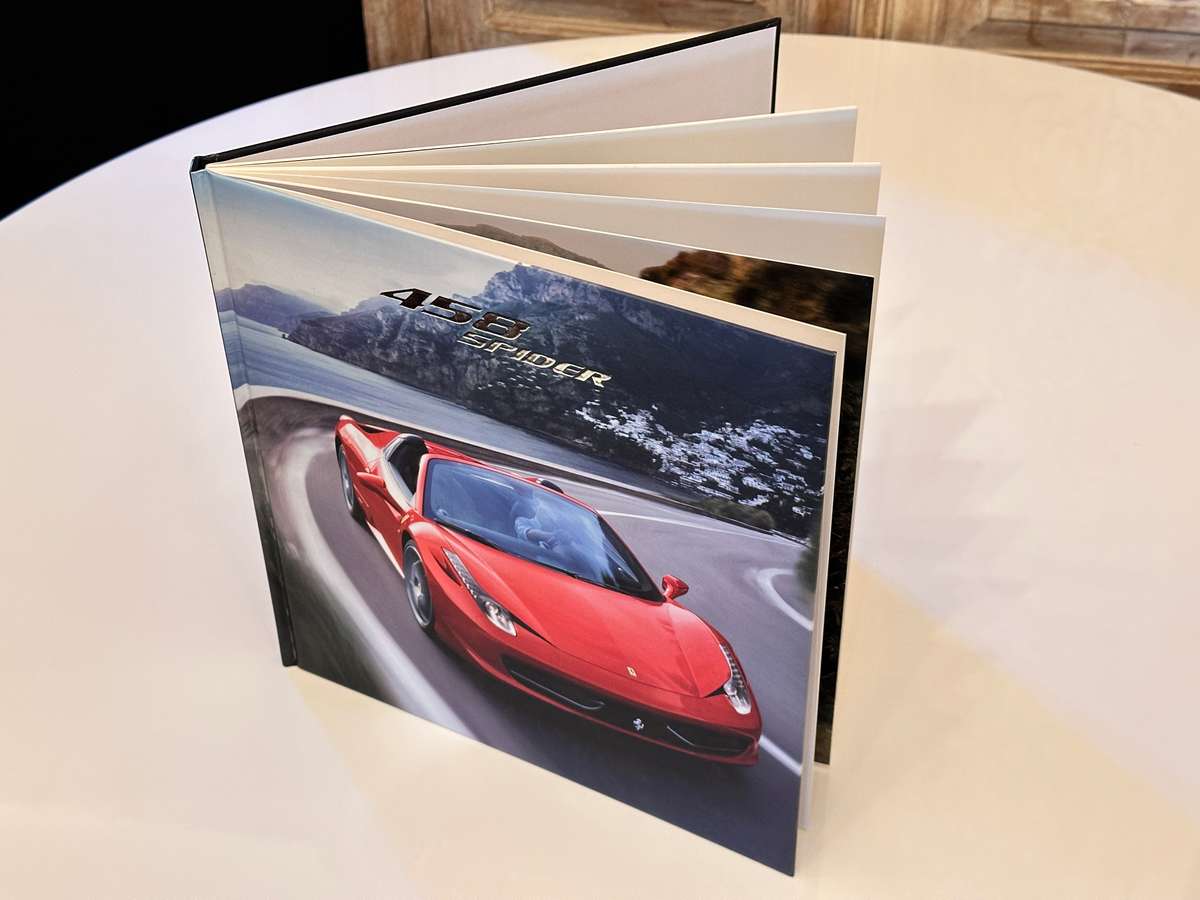 Official FERRARI 458 Spider Collectable book - Sealed