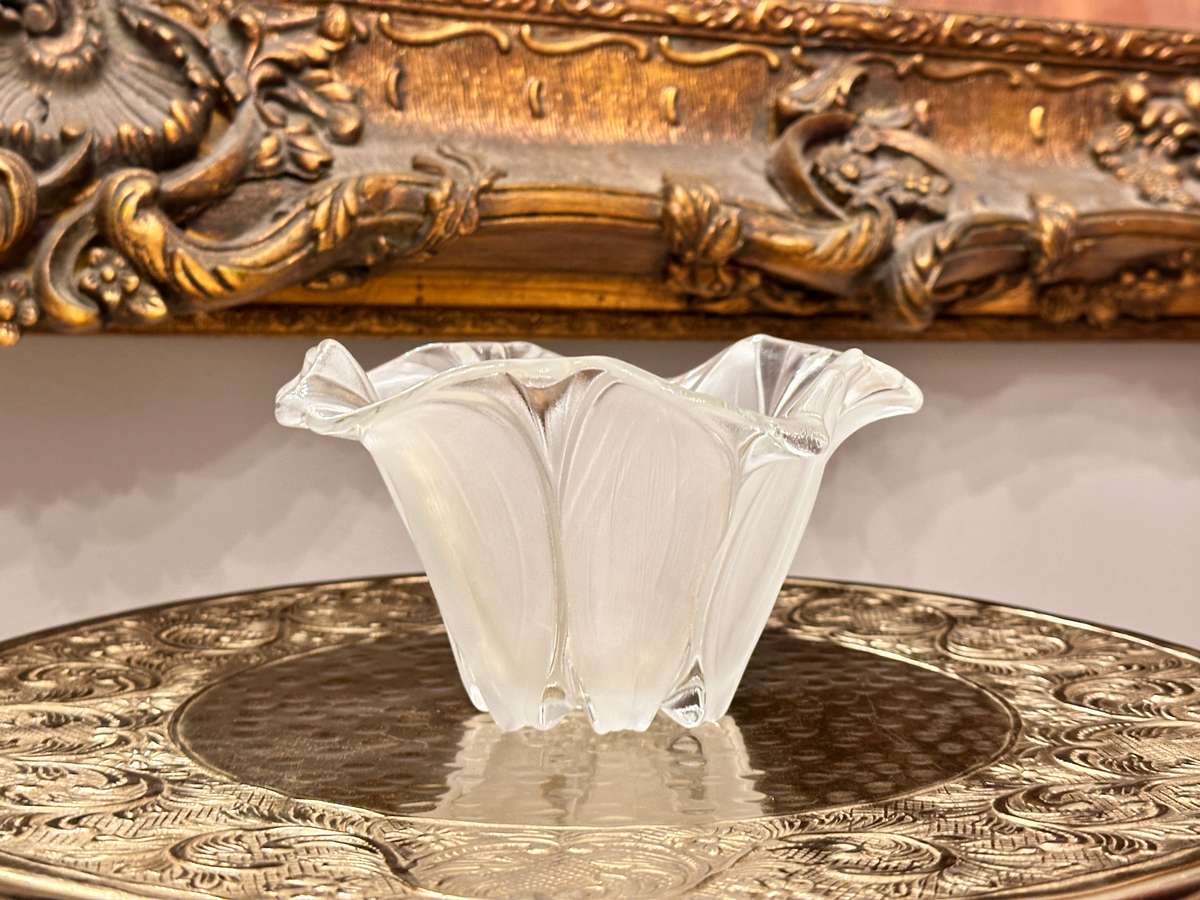 Exquisite Crystal Bowl