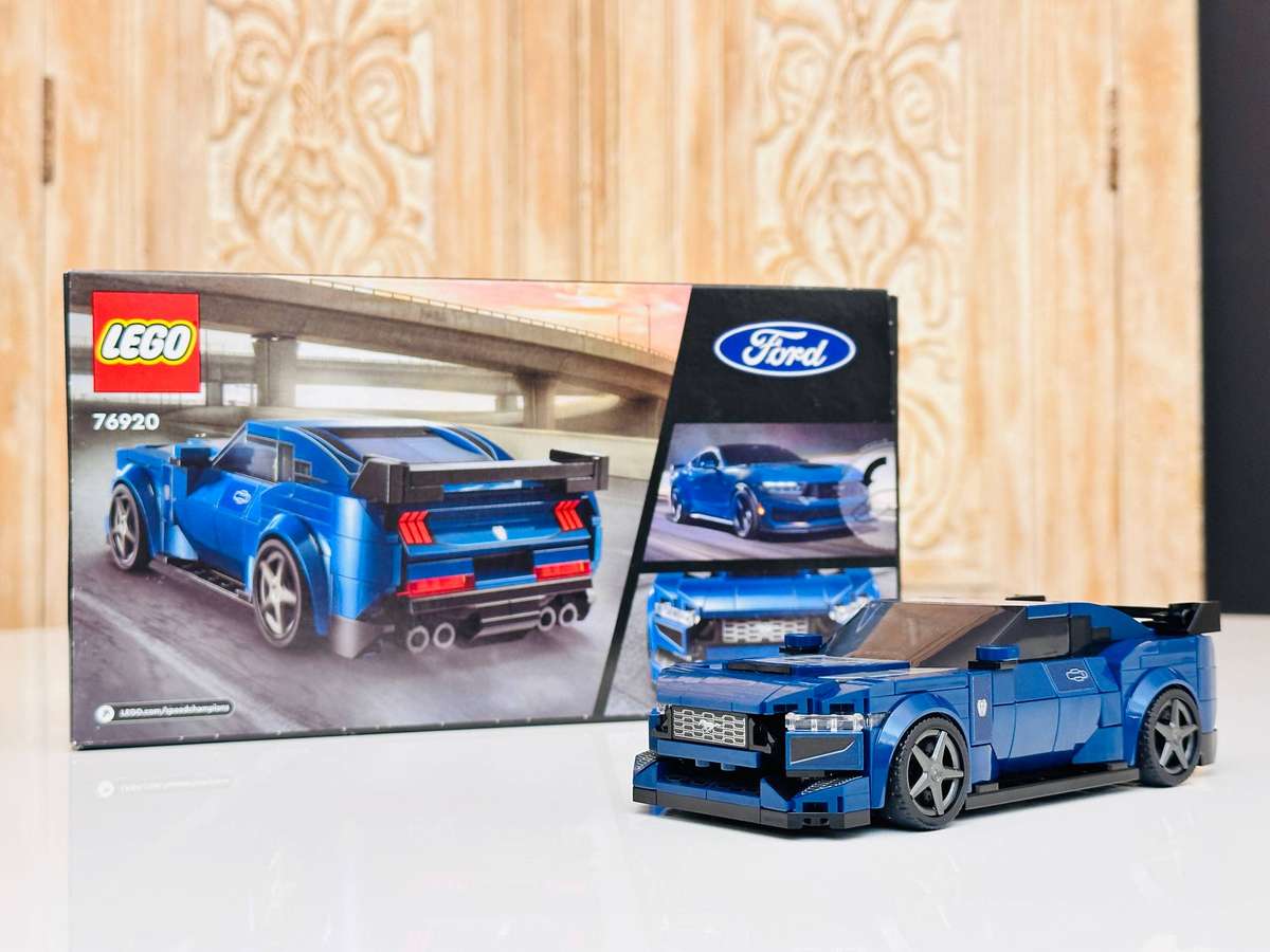 LEGO Ford Mustang Dark Horse Collectable with Original Box