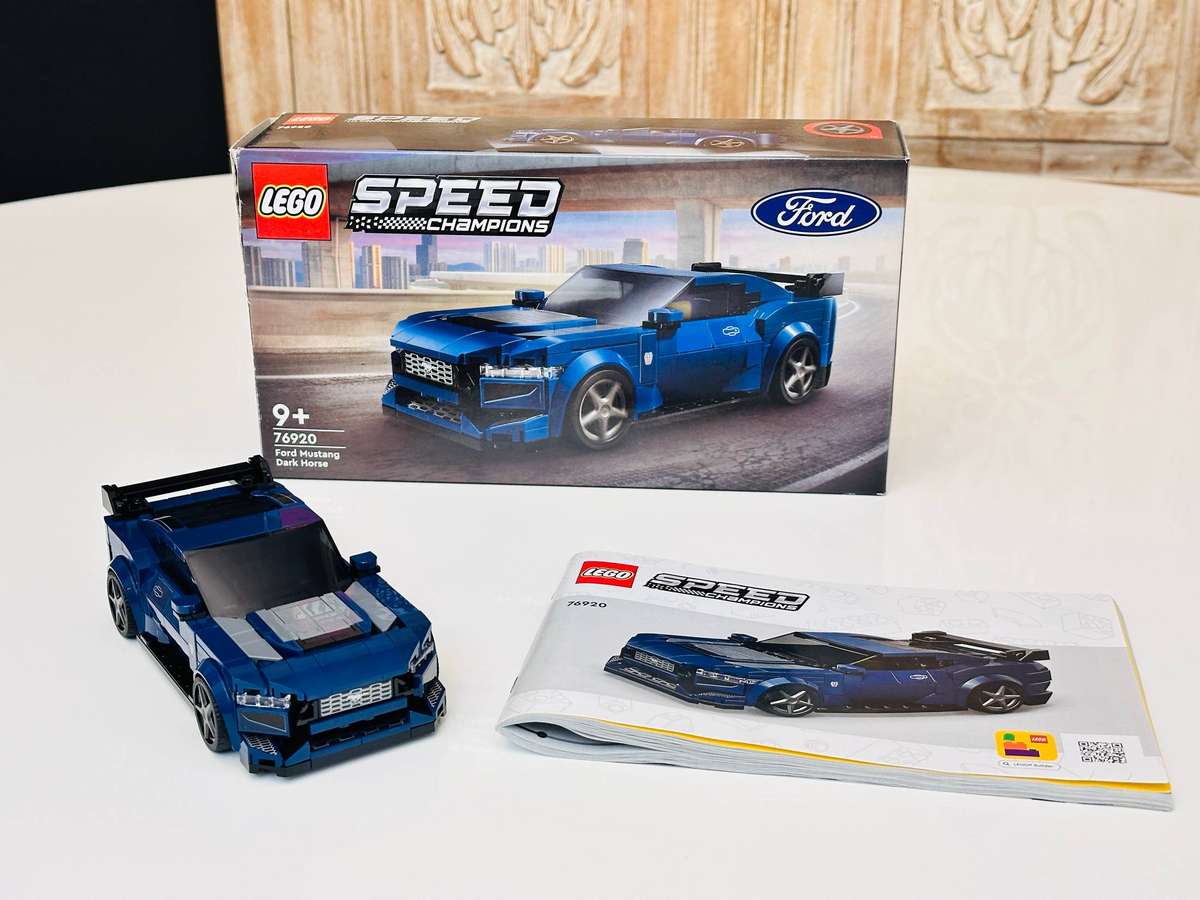 LEGO Ford Mustang Dark Horse Collectable with Original Box