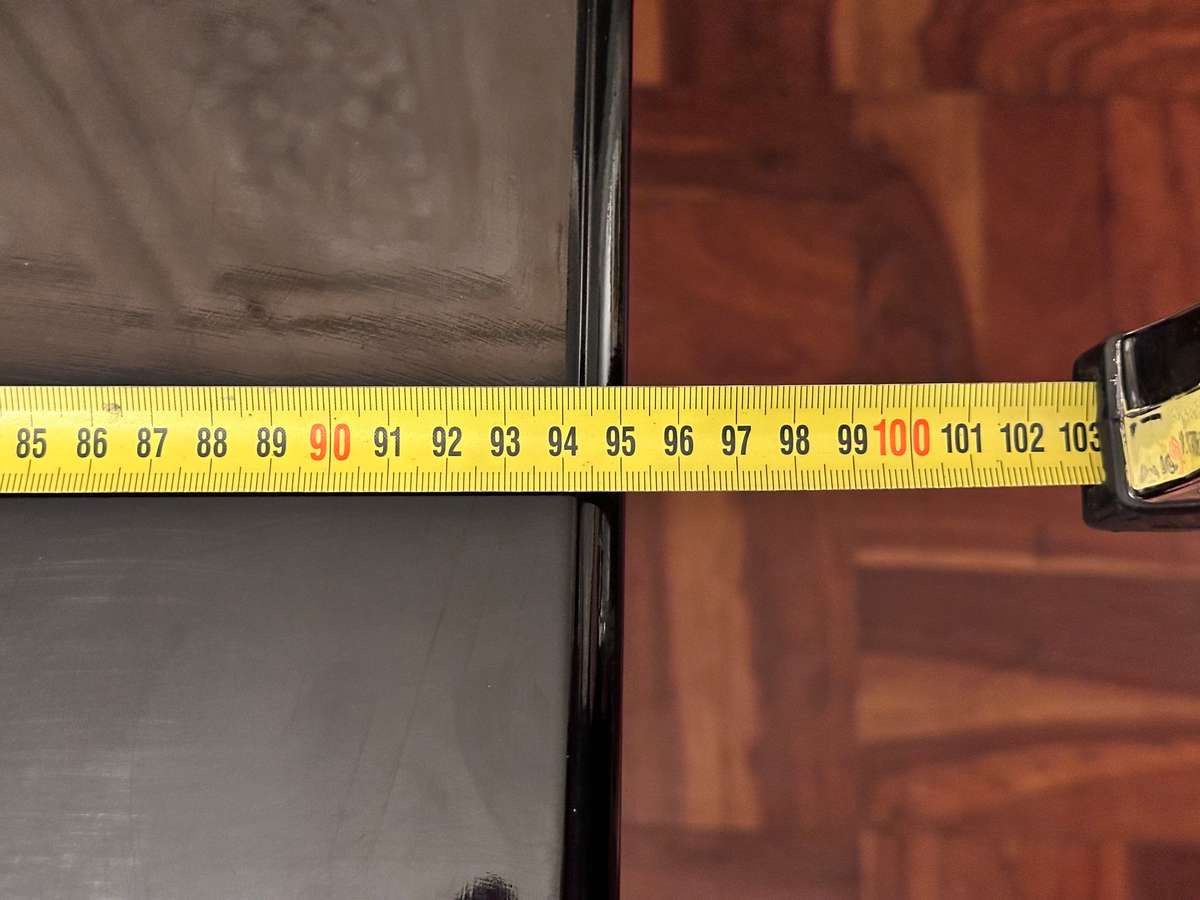 Exquisite Designer Piano Black Statement Table