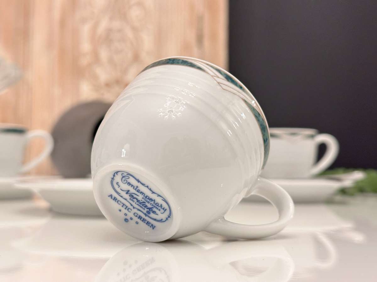 Elegant NORITAKE Espresso Cup Set of 6