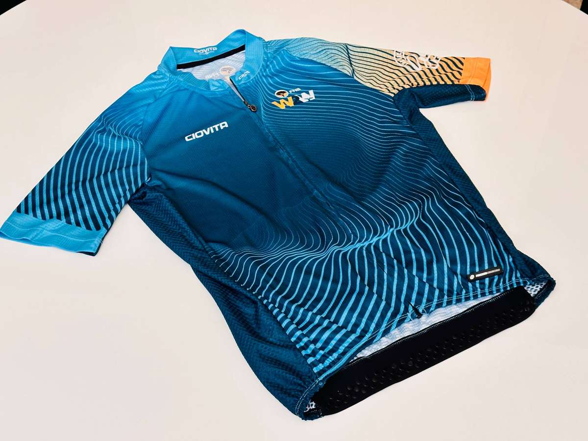 Ciovita Wine 2 Whales Race Fit Mens Cycling Jersey