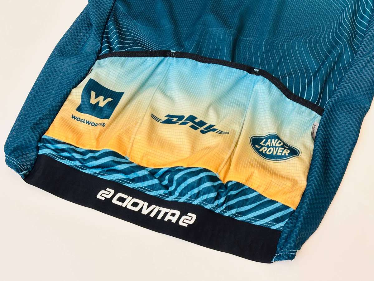 Ciovita Wine 2 Whales Race Fit Mens Cycling Jersey