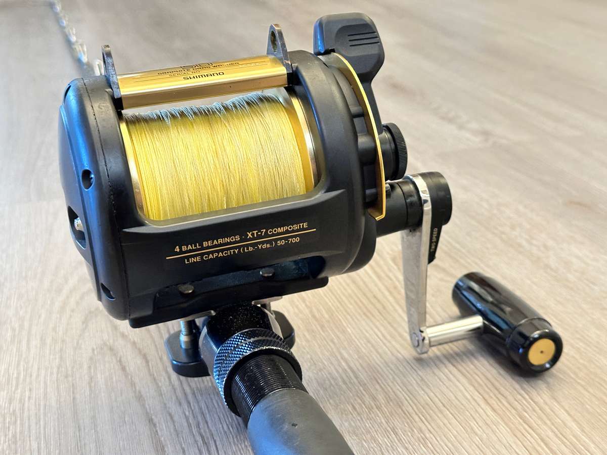 SHIMANO TLD 50 Reel With SHIMANO TIAGRA Rod