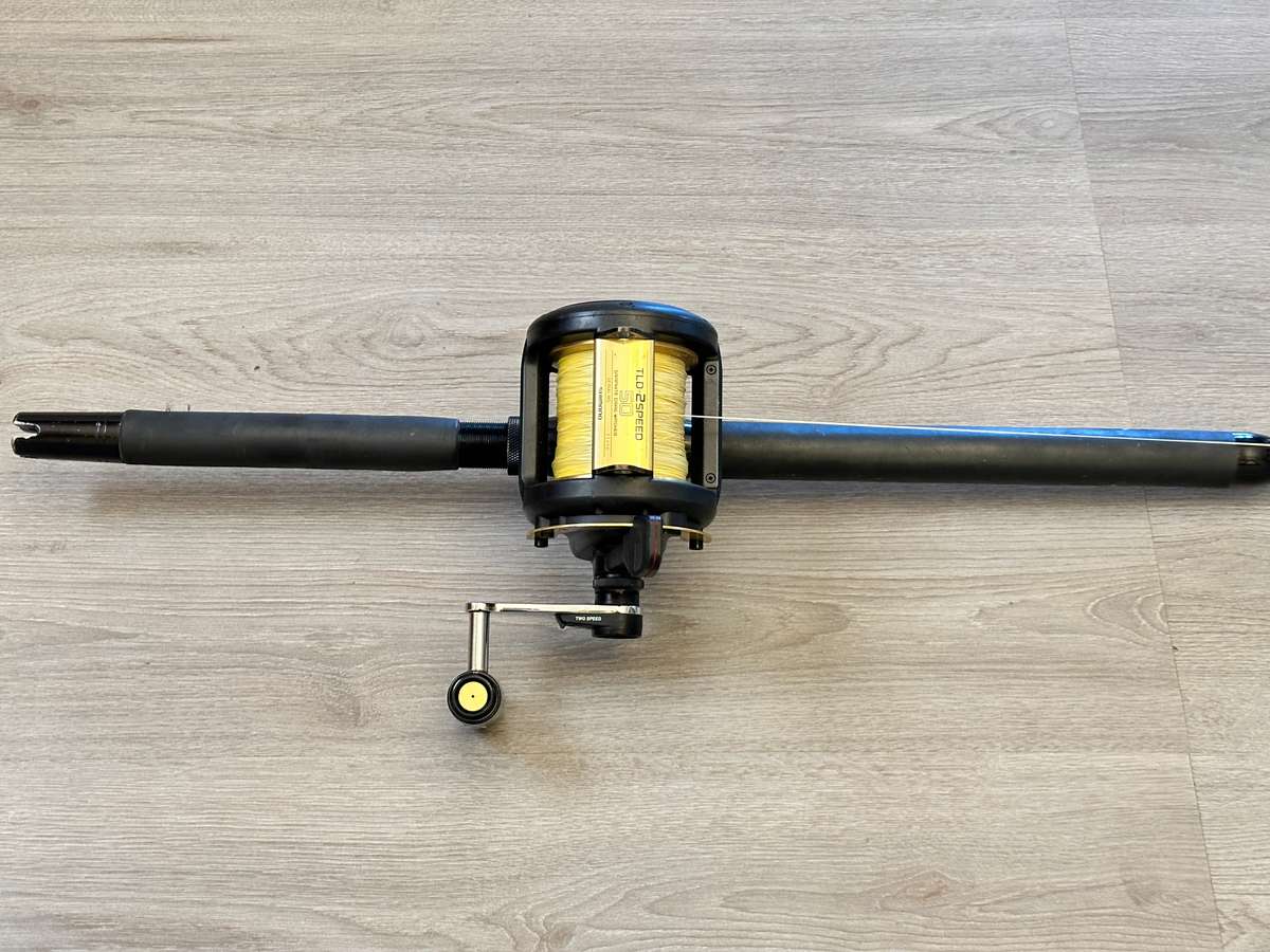 SHIMANO TLD 50 Reel With SHIMANO TIAGRA Rod