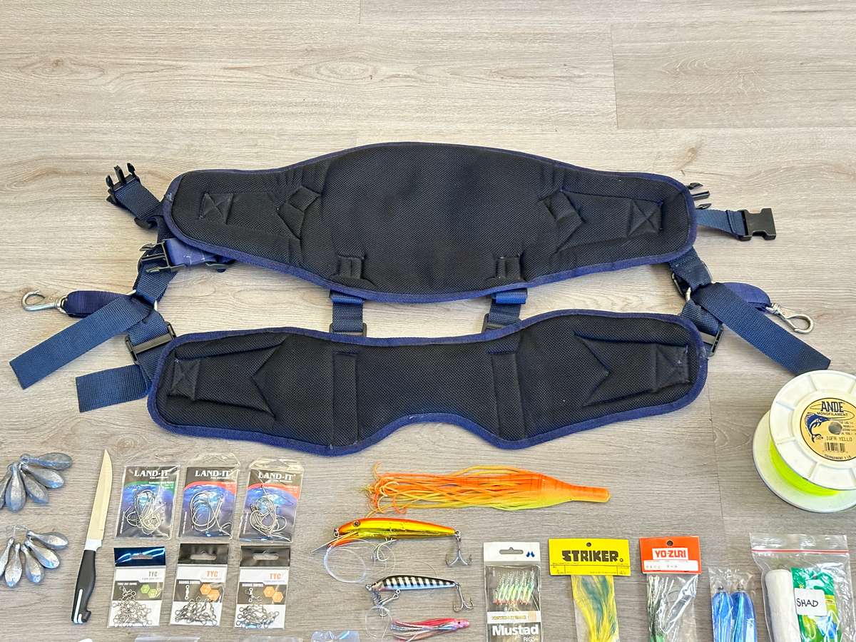 GREAT FISHING ALUTECNOS Harness & Tackle Combo