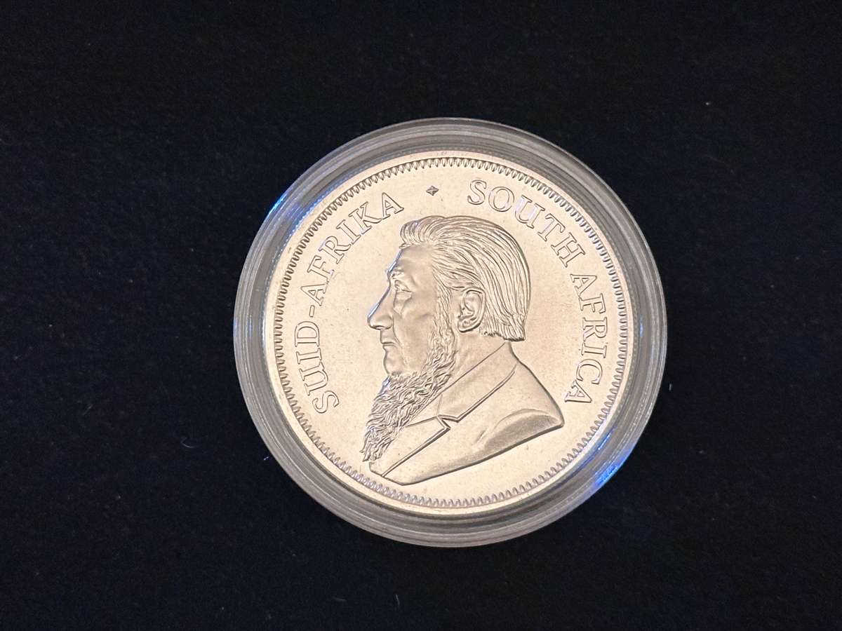 1x 2019 Silver KRUGERRAND in Capsule