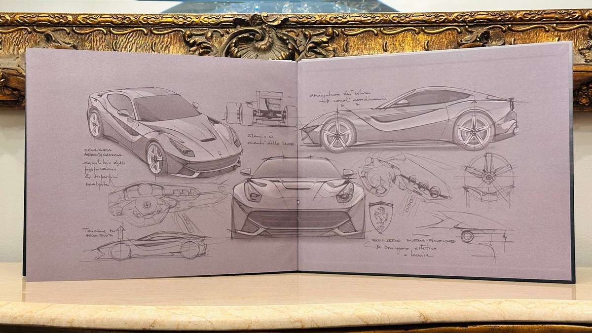 FERRARI Exclusive F12 Berlinetta Large Limited Collectors Piece