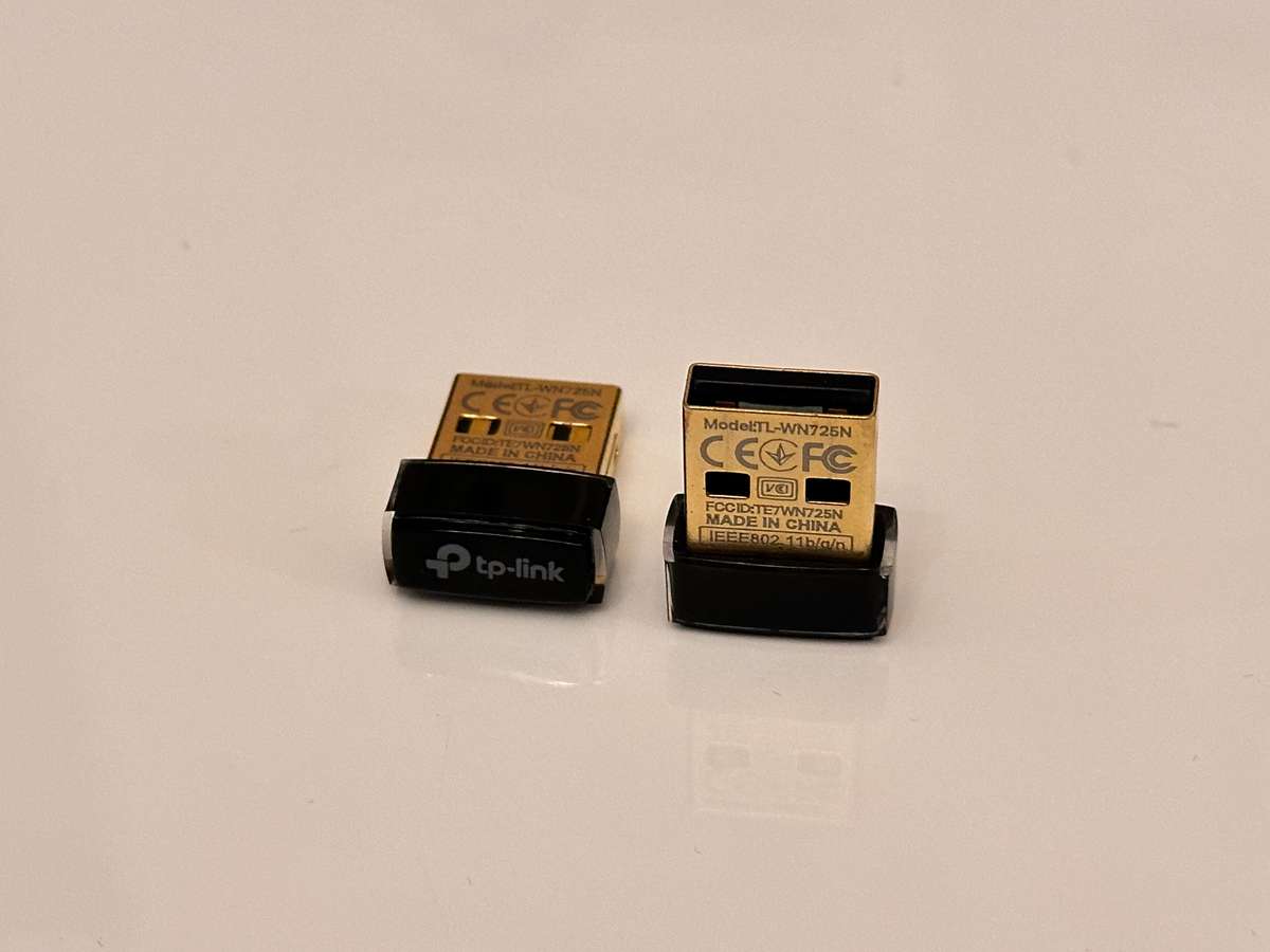 2x TP-LINK 150Mbps Wireless Nano USB Adapters