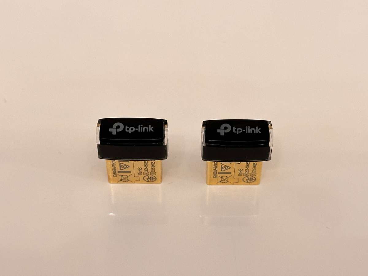 2x TP-LINK 150Mbps Wireless Nano USB Adapters