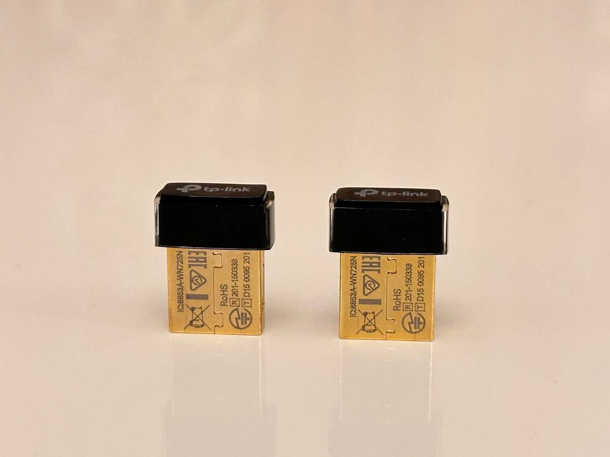 2x TP-LINK 150Mbps Wireless Nano USB Adapters