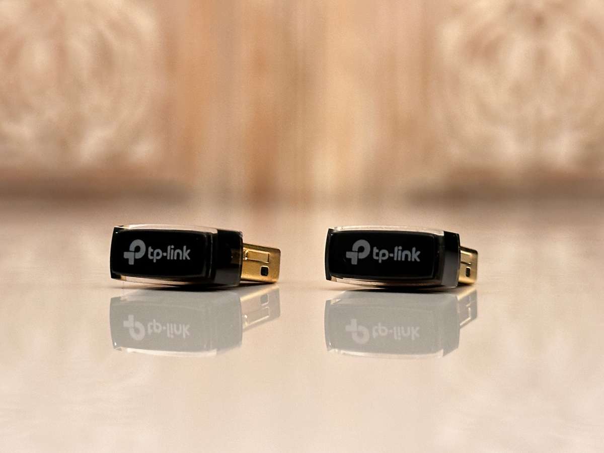 2x TP-LINK 150Mbps Wireless Nano USB Adapters