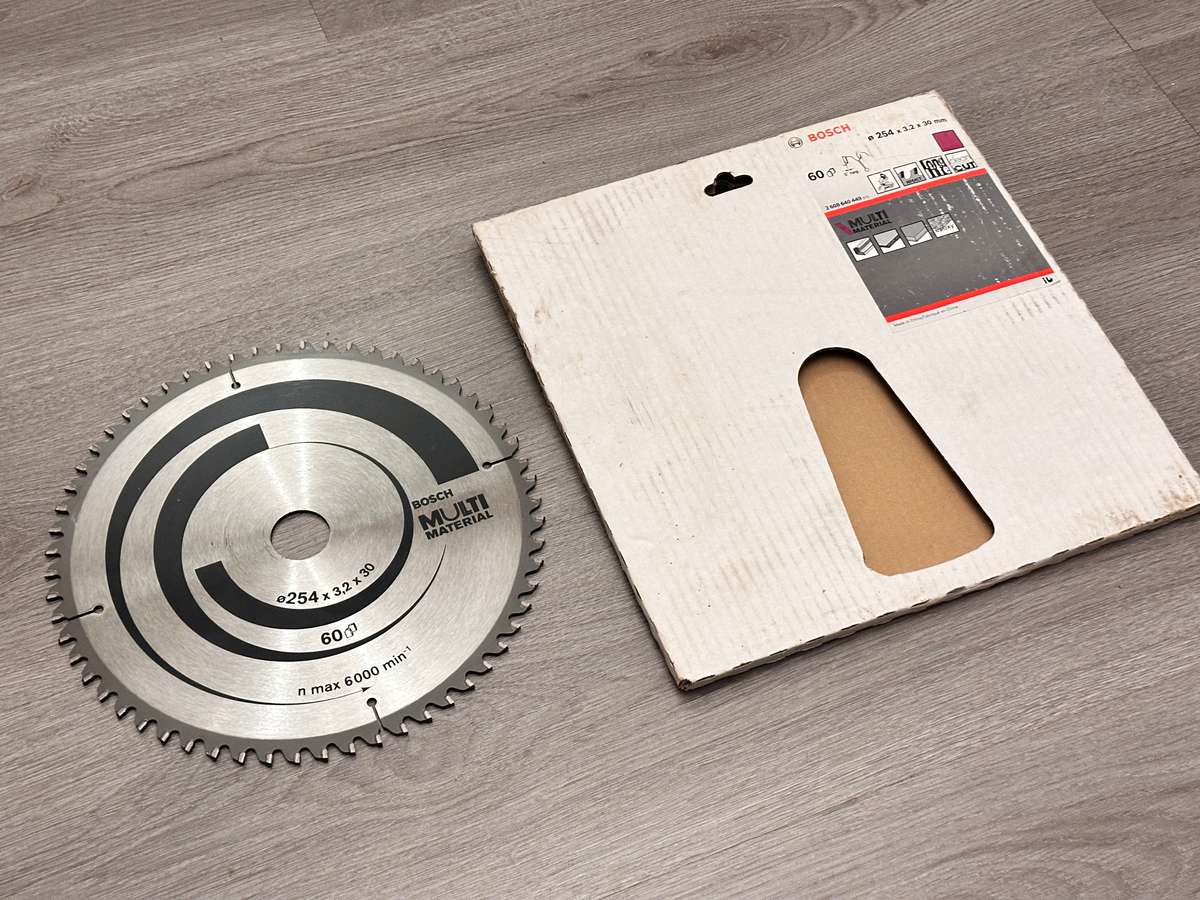 BOSCH Saw Blade 254X30mm Top Precision for Multi-Material